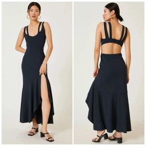NWOT Anthropologie Maeve Open Back Knit Maxi Dress